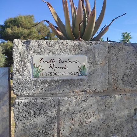 Trullo Contrada Specchi Daire Racale Dış mekan fotoğraf